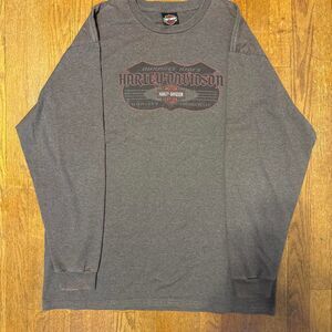 Harley-davidson Men's Grey T-shirt